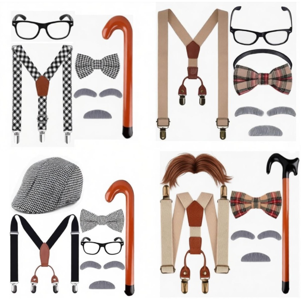 Men'S Accessories In The 1920S - Set Costume Nonno Anni '20 con