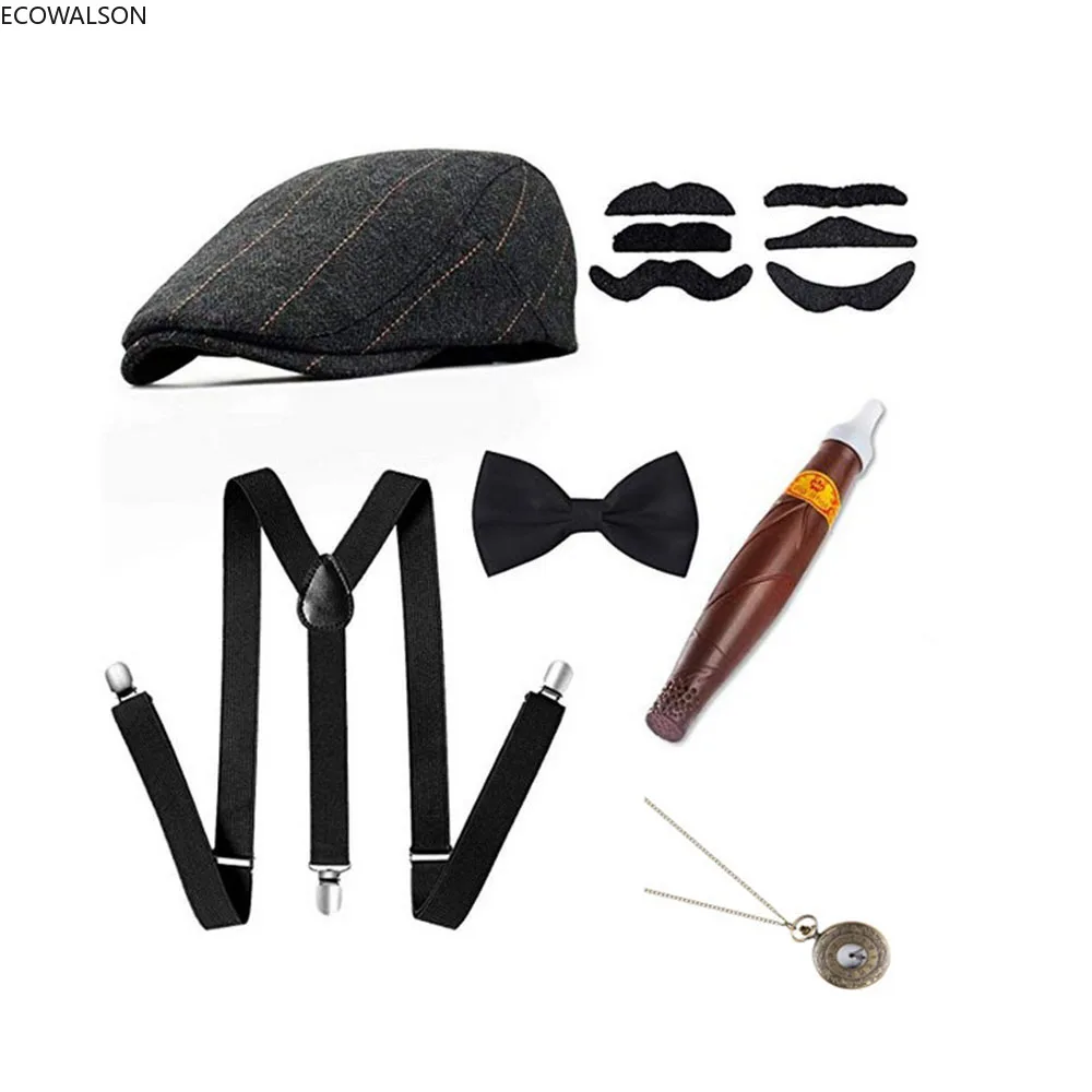 Men'S Accessories In The 1920S - Set di 5 Accessori per Abbigliamento