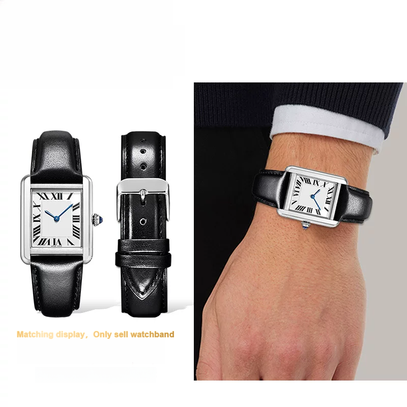 Men'S Accessories London - Cinturino in vera pelle per orologio