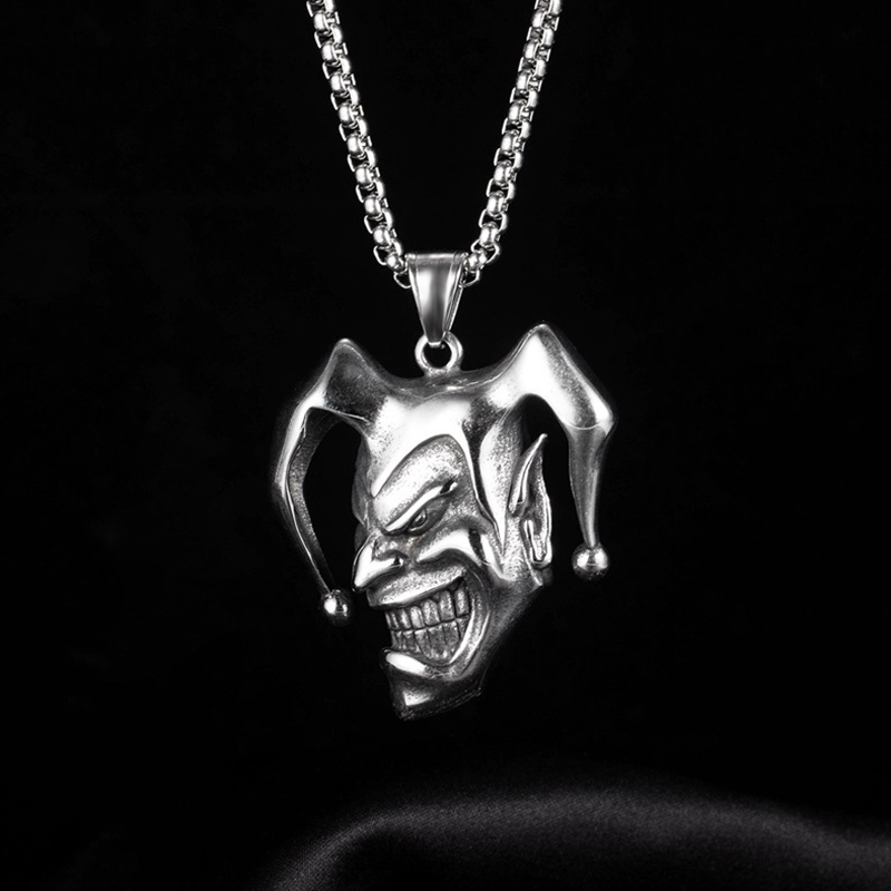 Collana con ciondolo Joker col - Men Accessories Neck Chain recensione e prezzo
