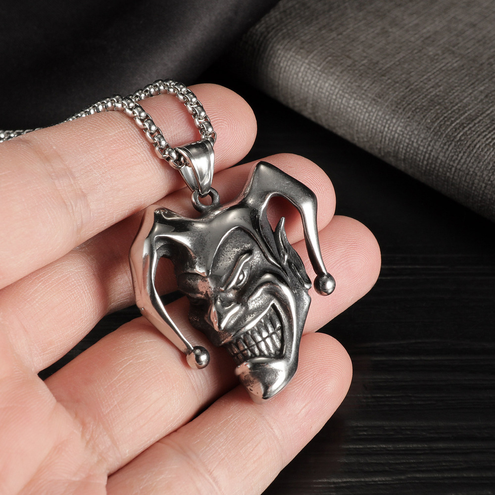 Collana con ciondolo Joker col - Men Accessories Neck Chain recensione e prezzo